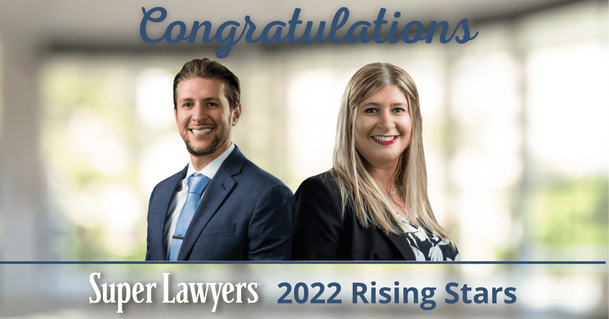 2022 New Jersey Super Lawyers Rising Stars